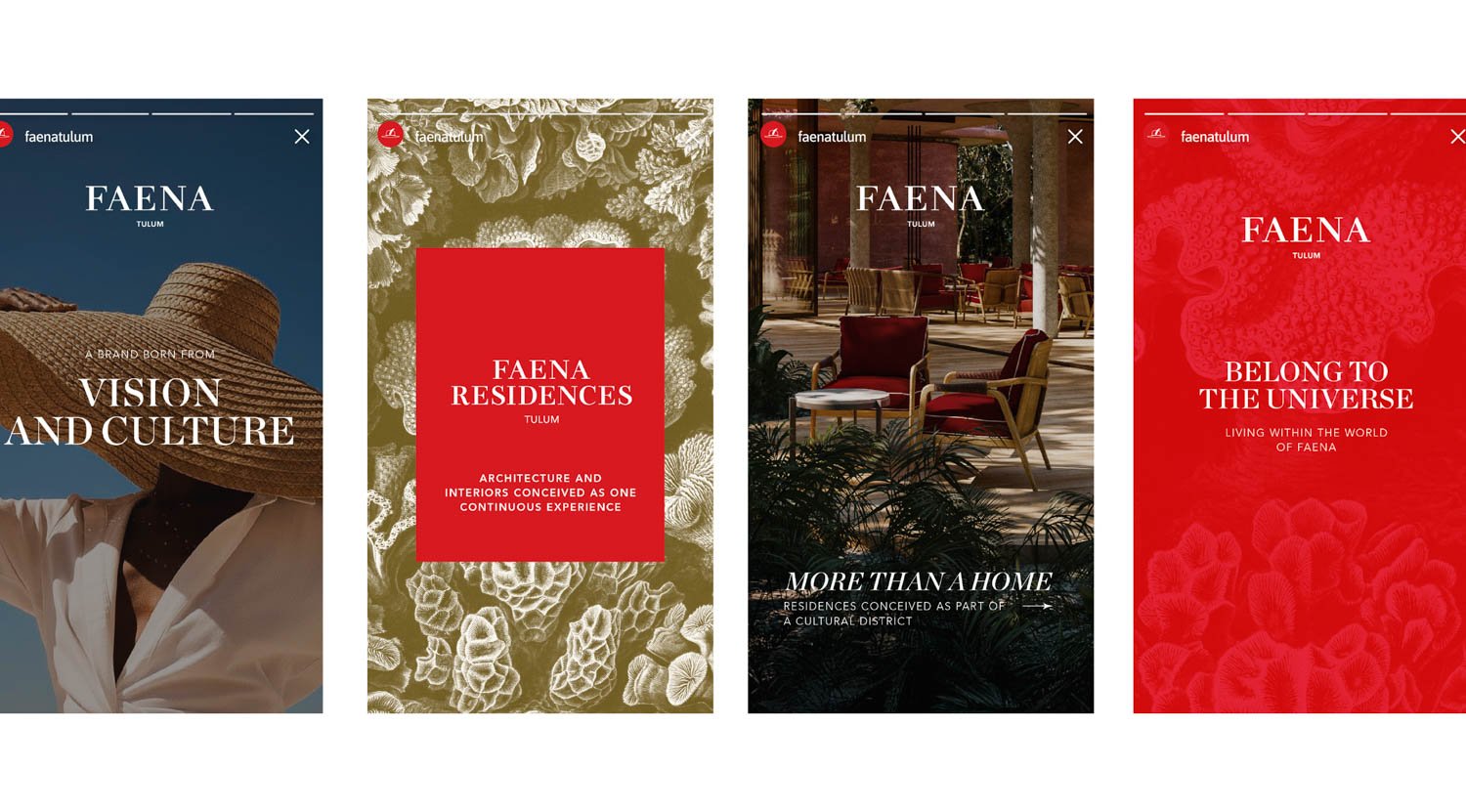 Faena Residences branding