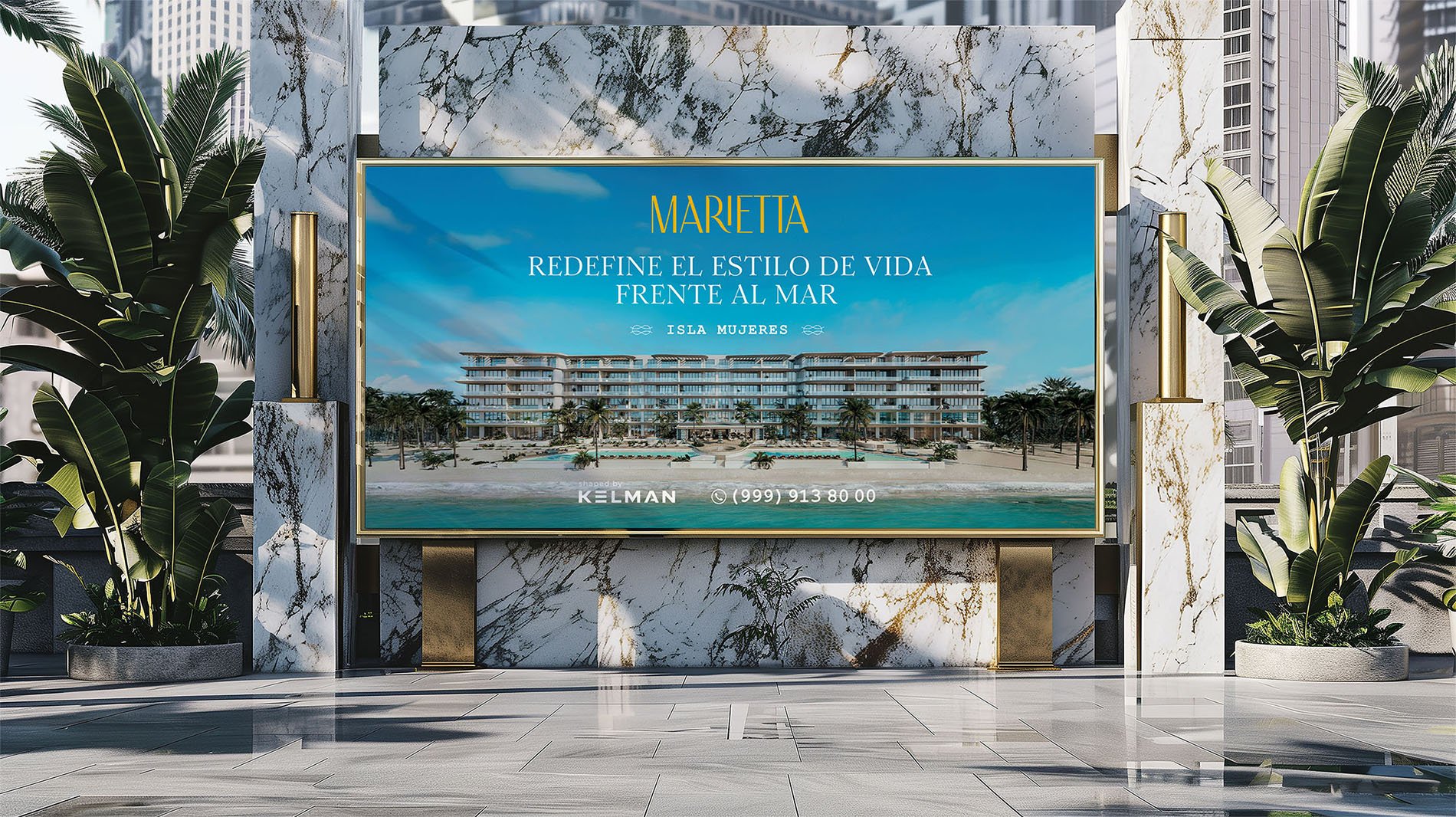 Marietta Isla Mujeres branding