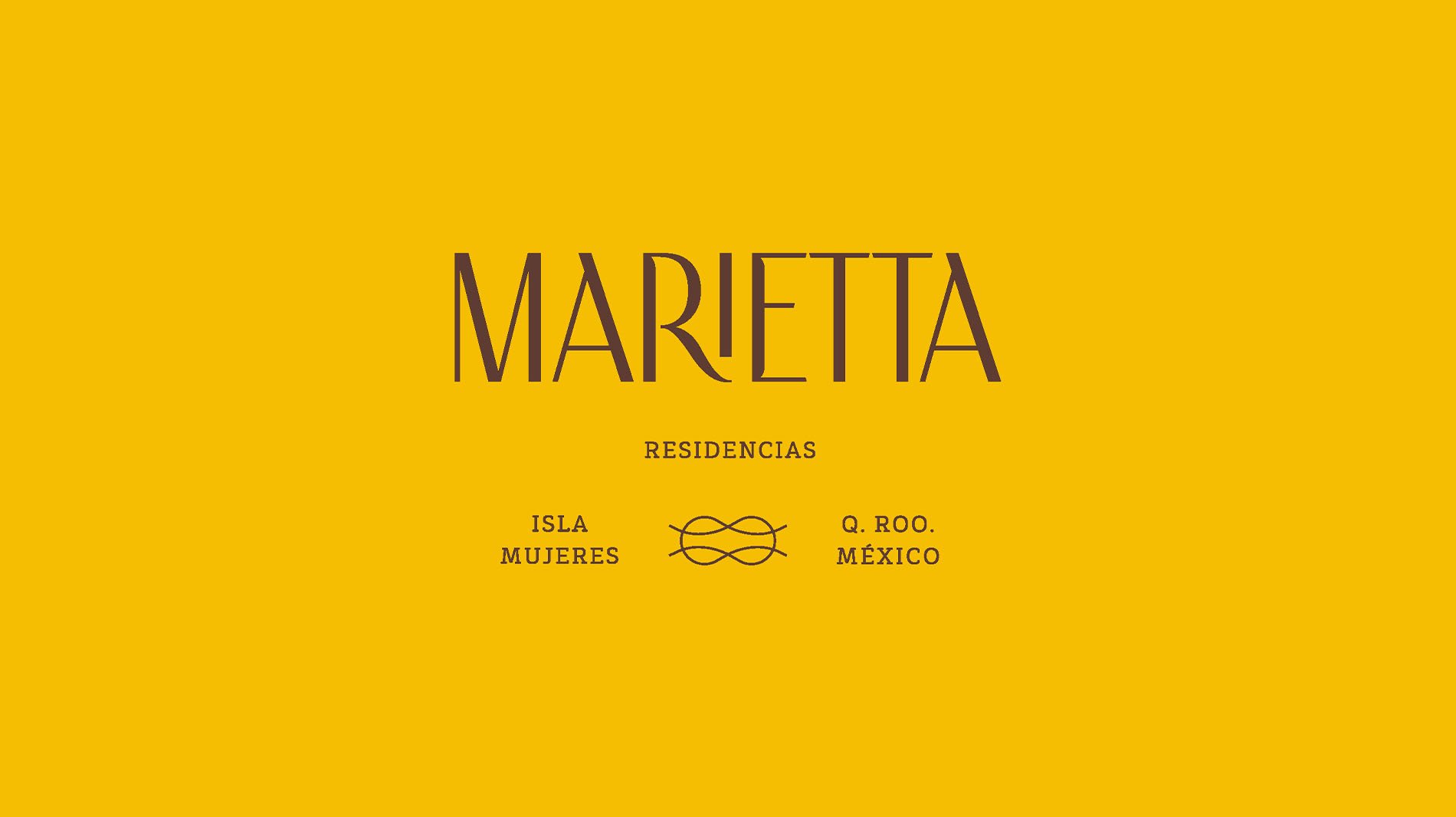 Marietta Isla Mujeres branding